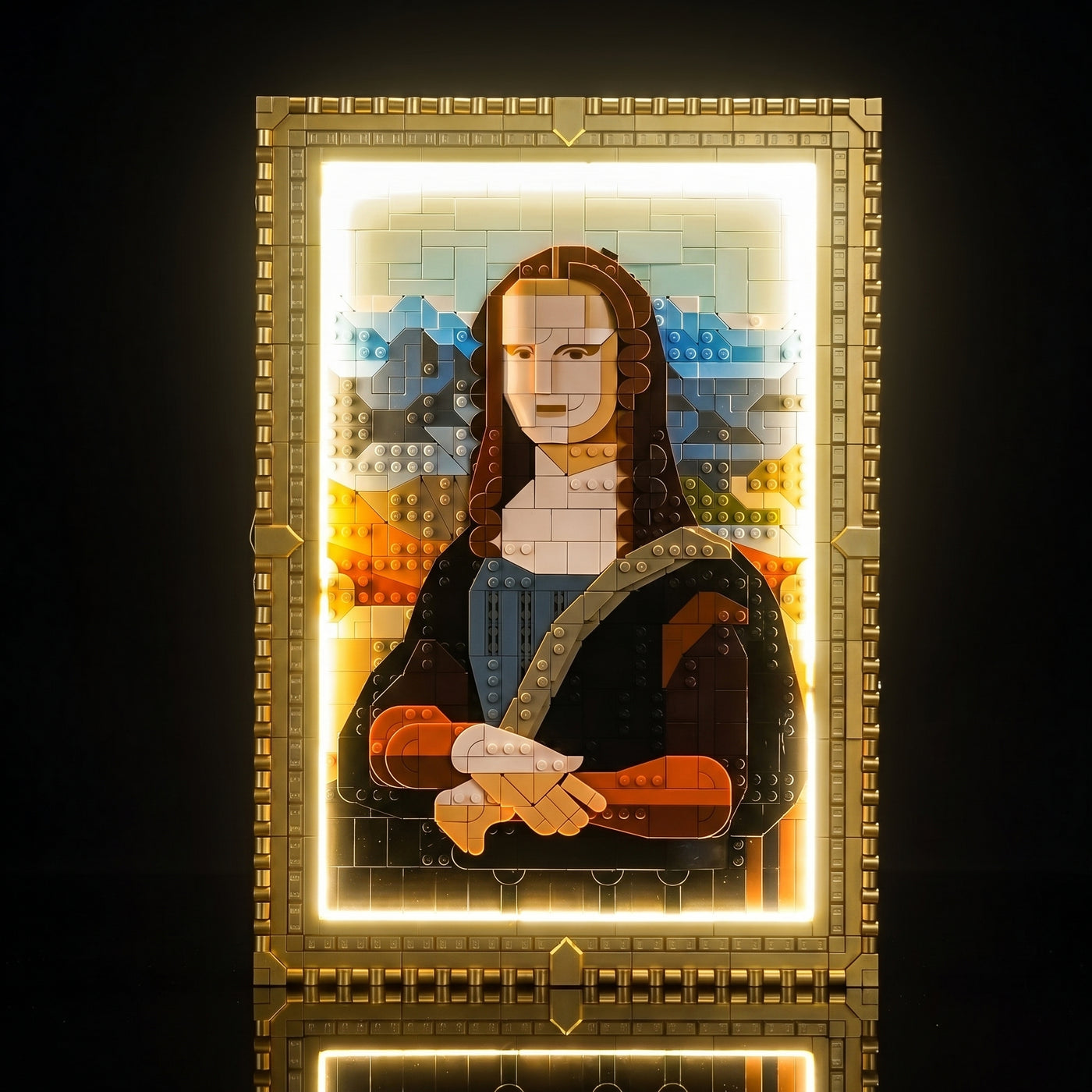 LED light kit for LEGO® Art Mona Lisa #31213 | Bright My Bricks