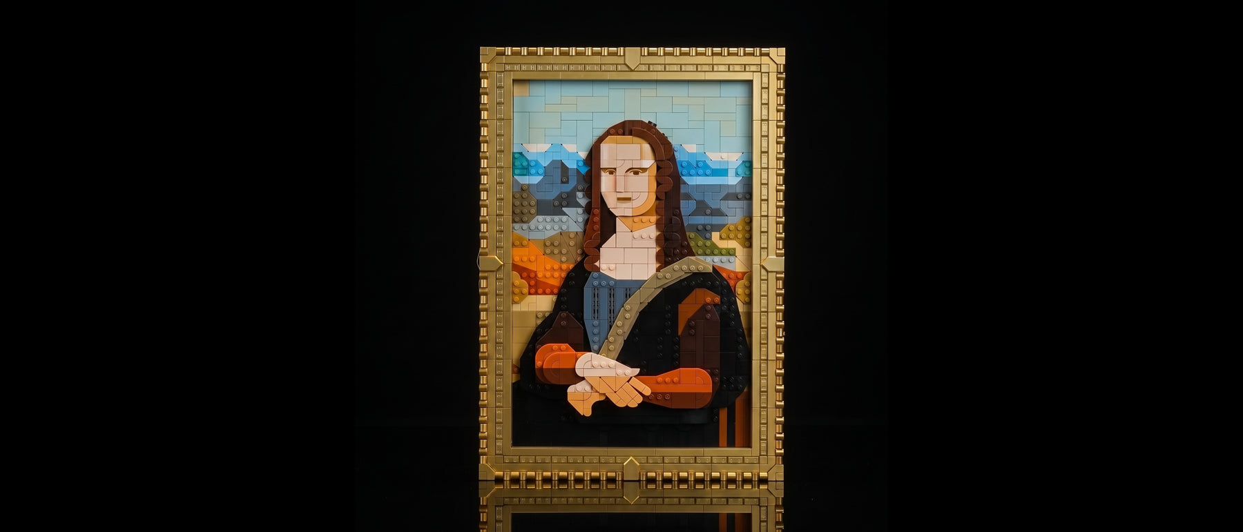 Light Kit for LEGO® Art Mona Lisa #31213 — standard build, without the LED light kit