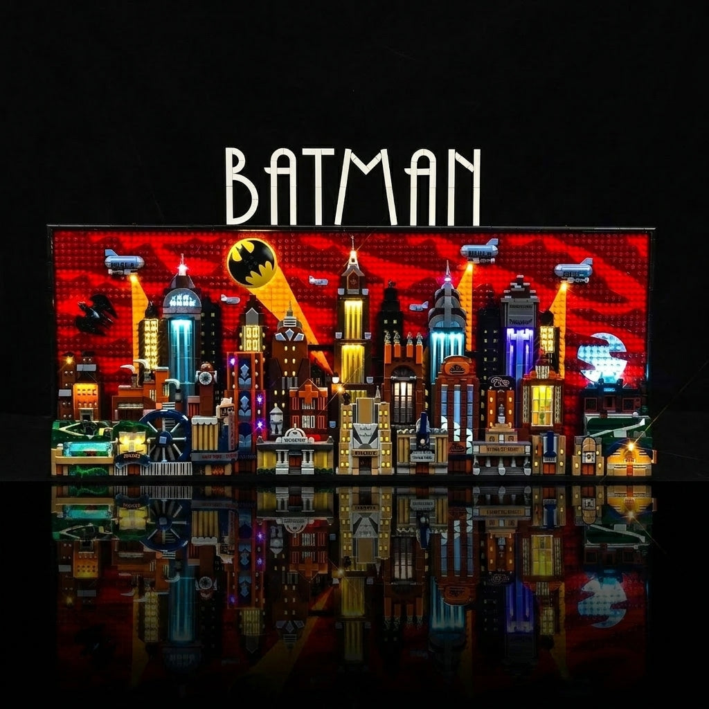 LED light kit for LEGO® Batman: The Animated Series Gotham City #76271 | Bright My Bricks