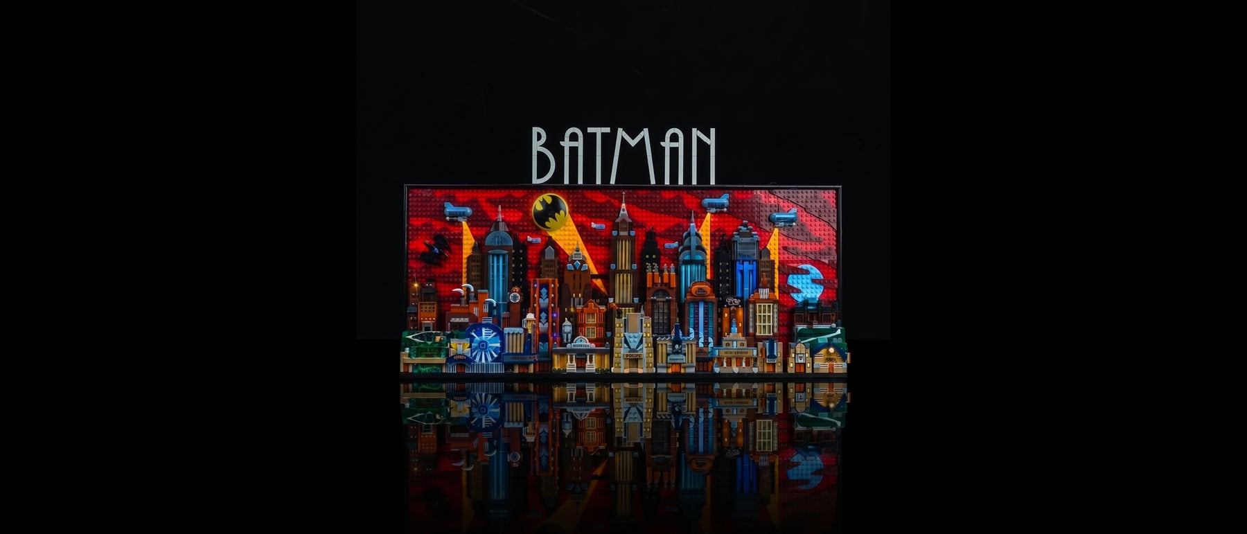 Light Kit for LEGO® Batman: The Animated Series Gotham City #76271 — standard build, without the LED light kit
