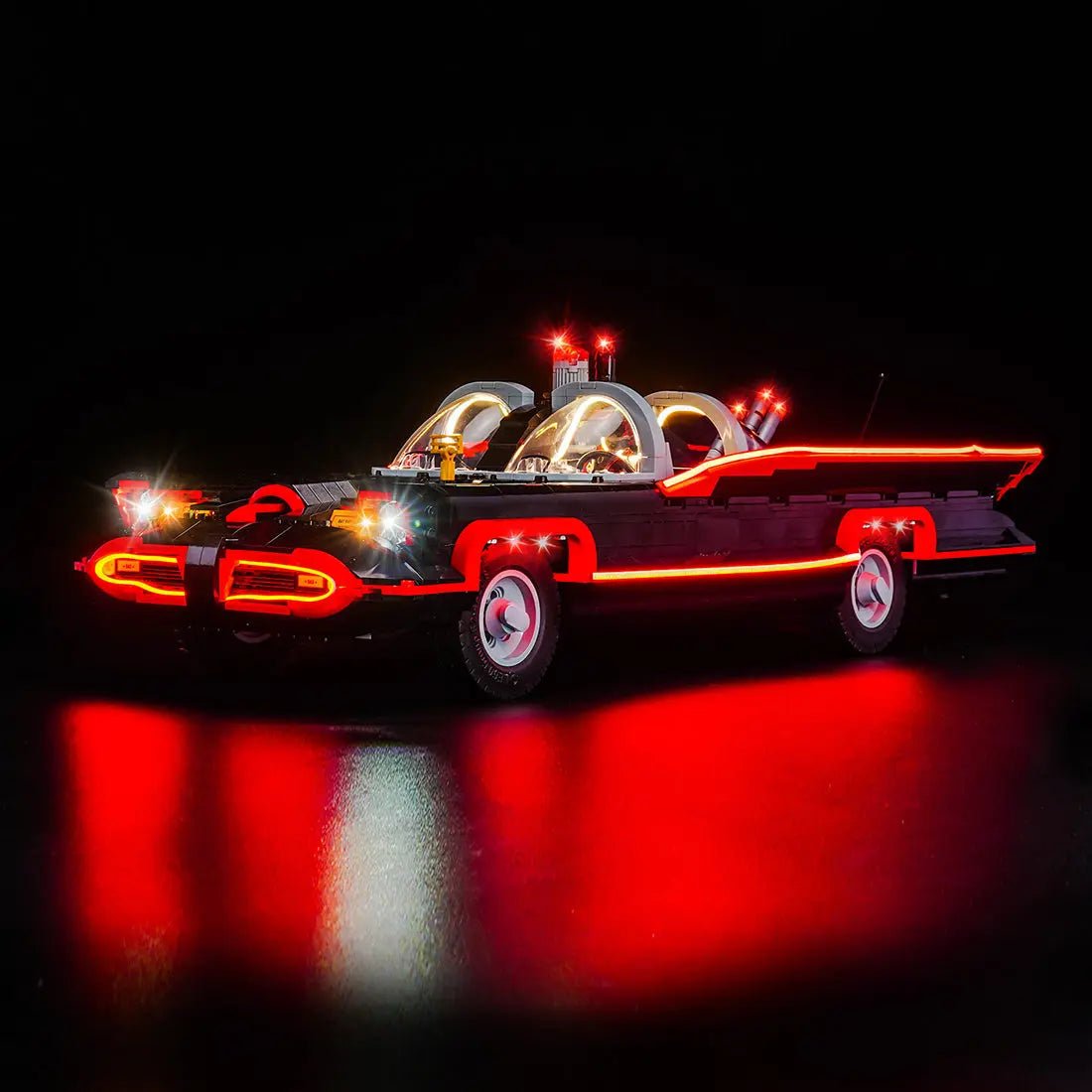 Light Kit for LEGO Batman: The Classic TV Series Batmobile #76328 - Bright My Bricks