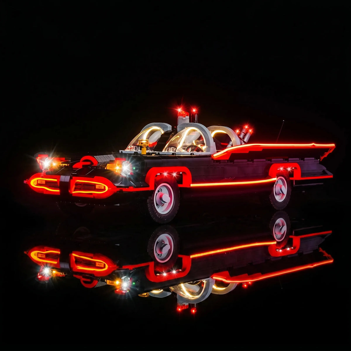LED light kit for LEGO® Batman: The Classic TV Series Batmobile #76328 | Bright My Bricks