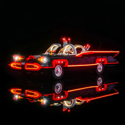 LED light kit for LEGO® Batman: The Classic TV Series Batmobile #76328 | Bright My Bricks