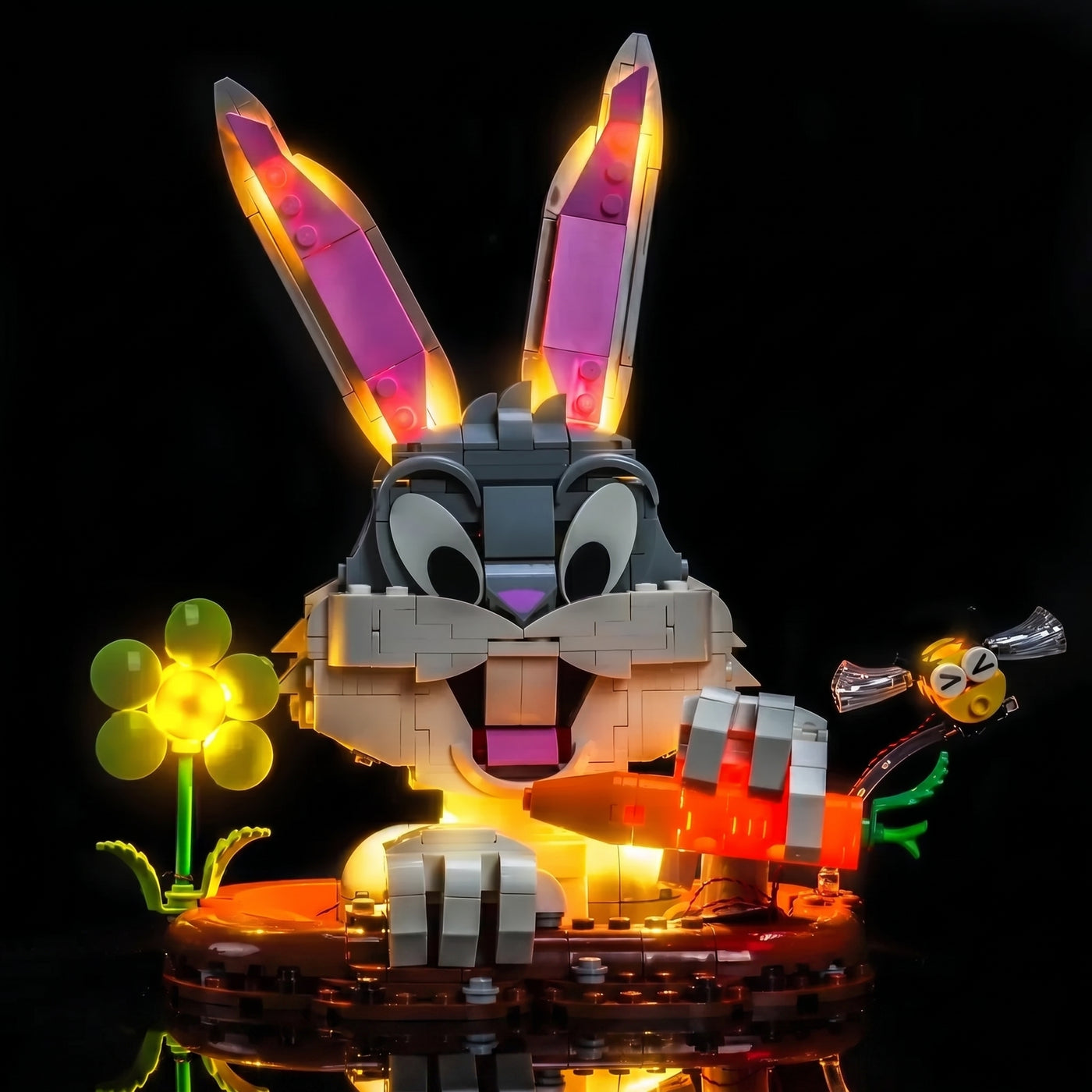 LED light kit for LEGO® Bugs Bunny #40920 | Bright My Bricks