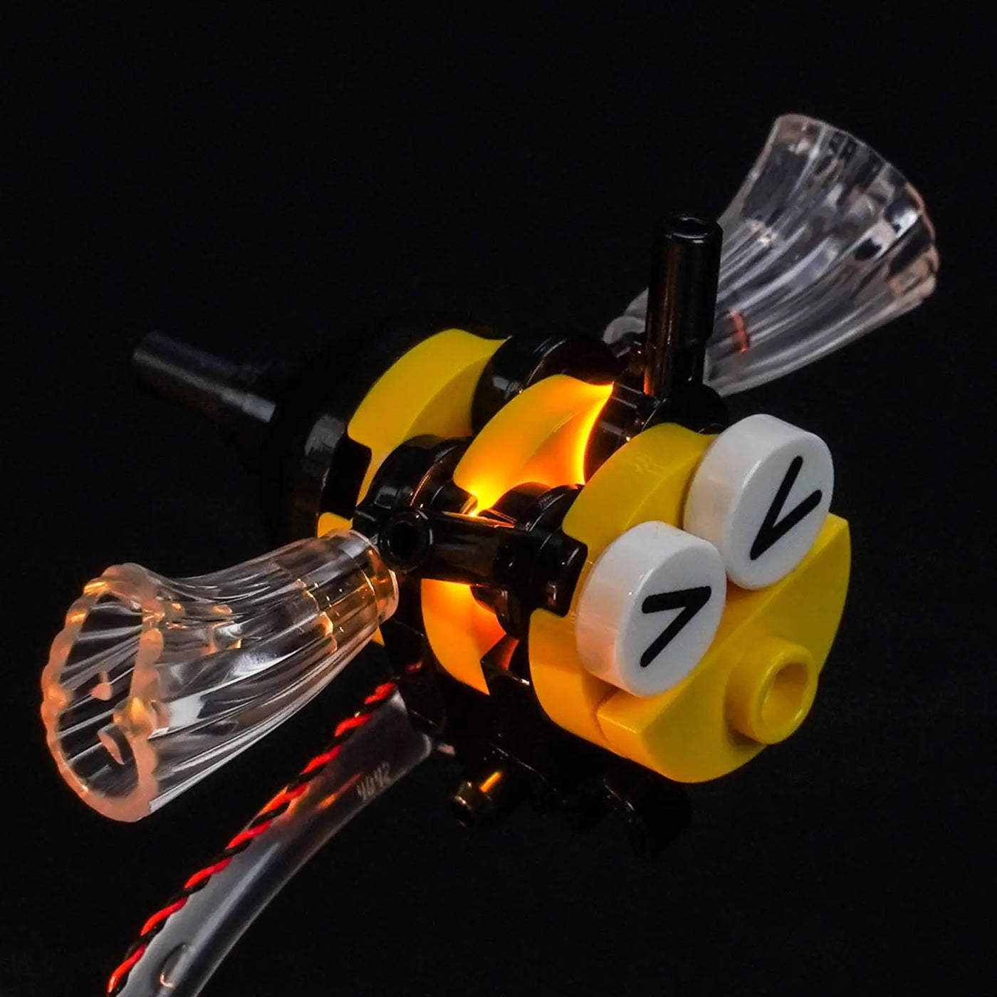 Bright My Bricks premium LED light kit for LEGO® Bugs Bunny #40920 — showcase lighting view