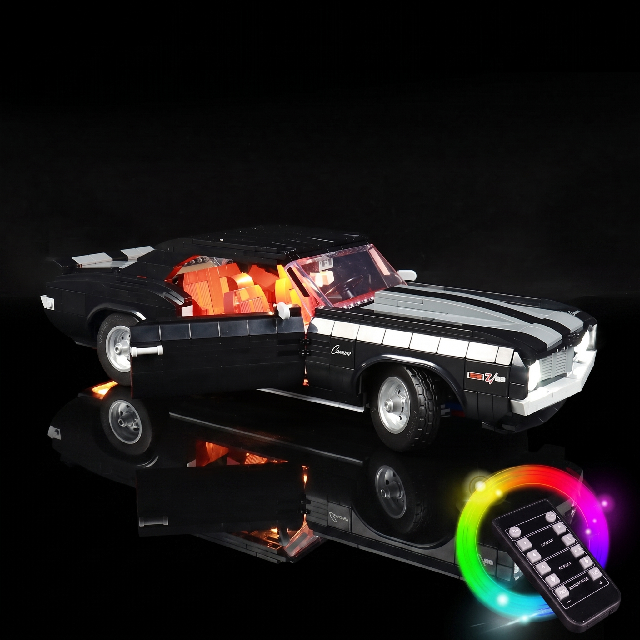 Light_Kit_for_LEGO_Chevrolet_Camaro_Z28_1969_10304_Bright_My_Bricks