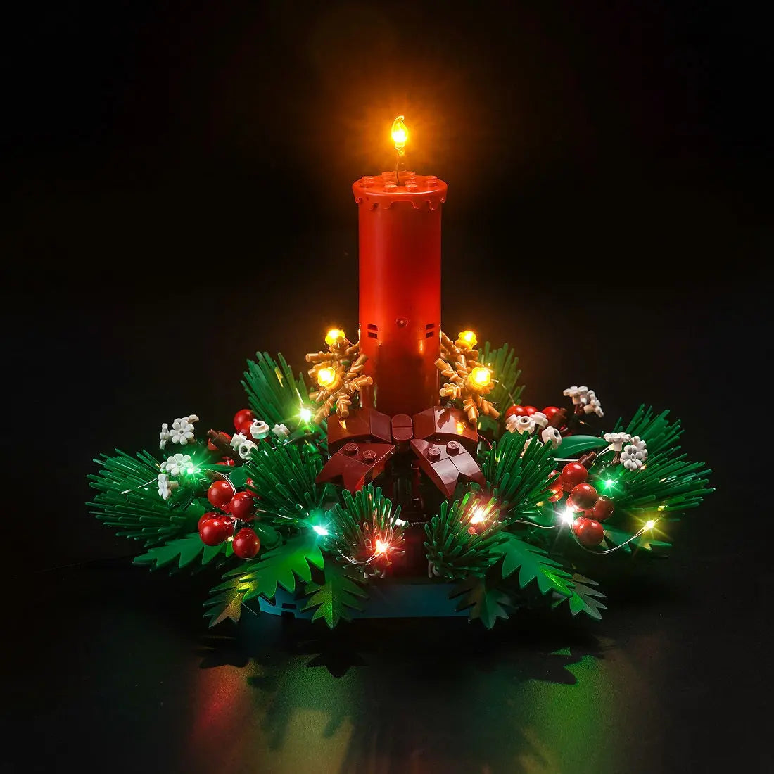 LED light kit for LEGO® Christmas Table Decoration #40743 | Bright My Bricks