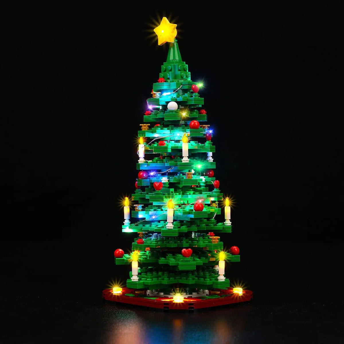LED light kit for LEGO® Christmas Tree #40573 | Bright My Bricks