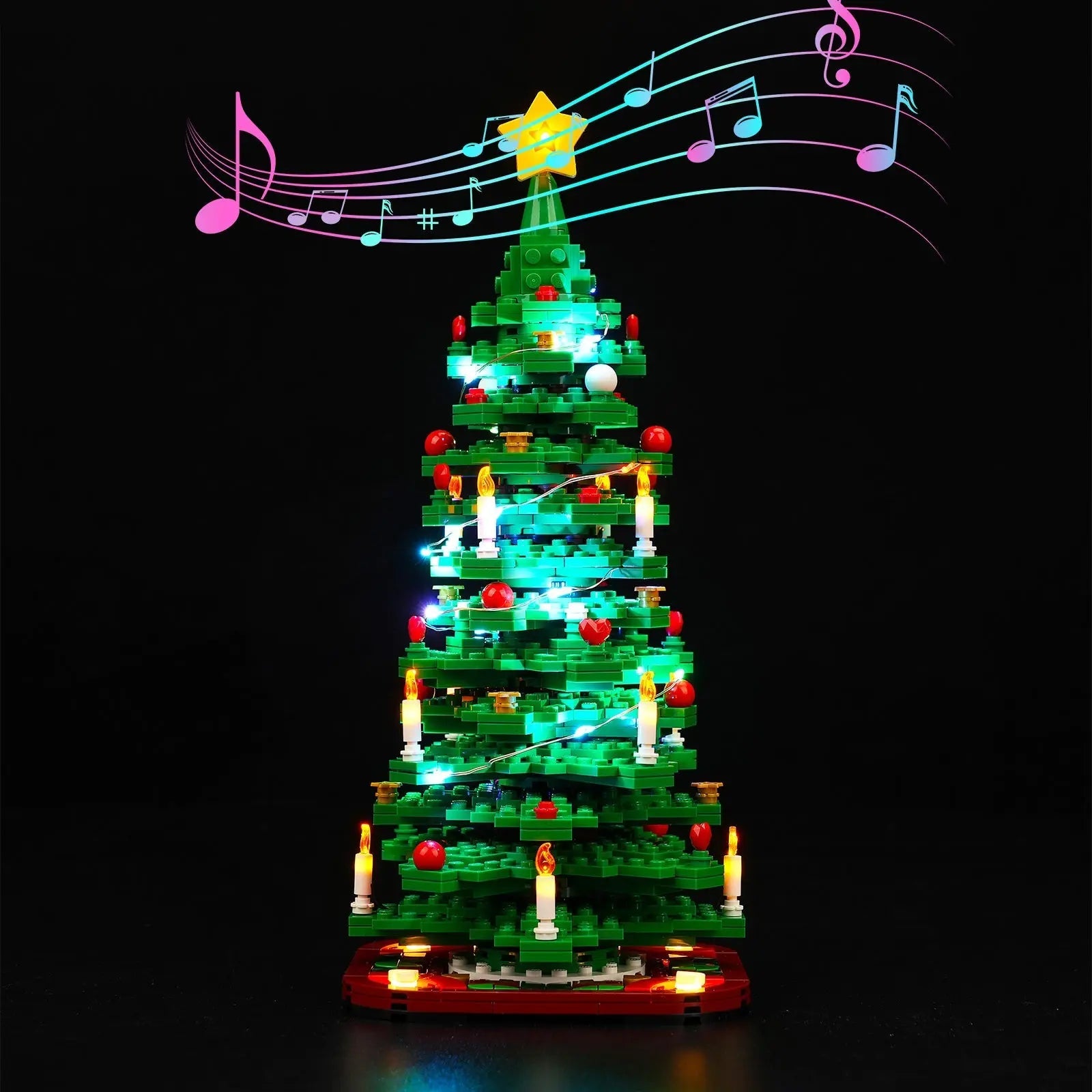 Light Kit for LEGO Christmas Tree #40573 - Bright My Bricks