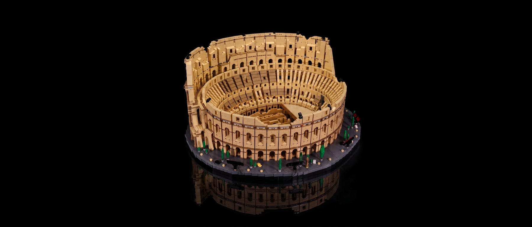 Light Kit for LEGO® Colosseum #10276 — standard build, without the LED light kit
