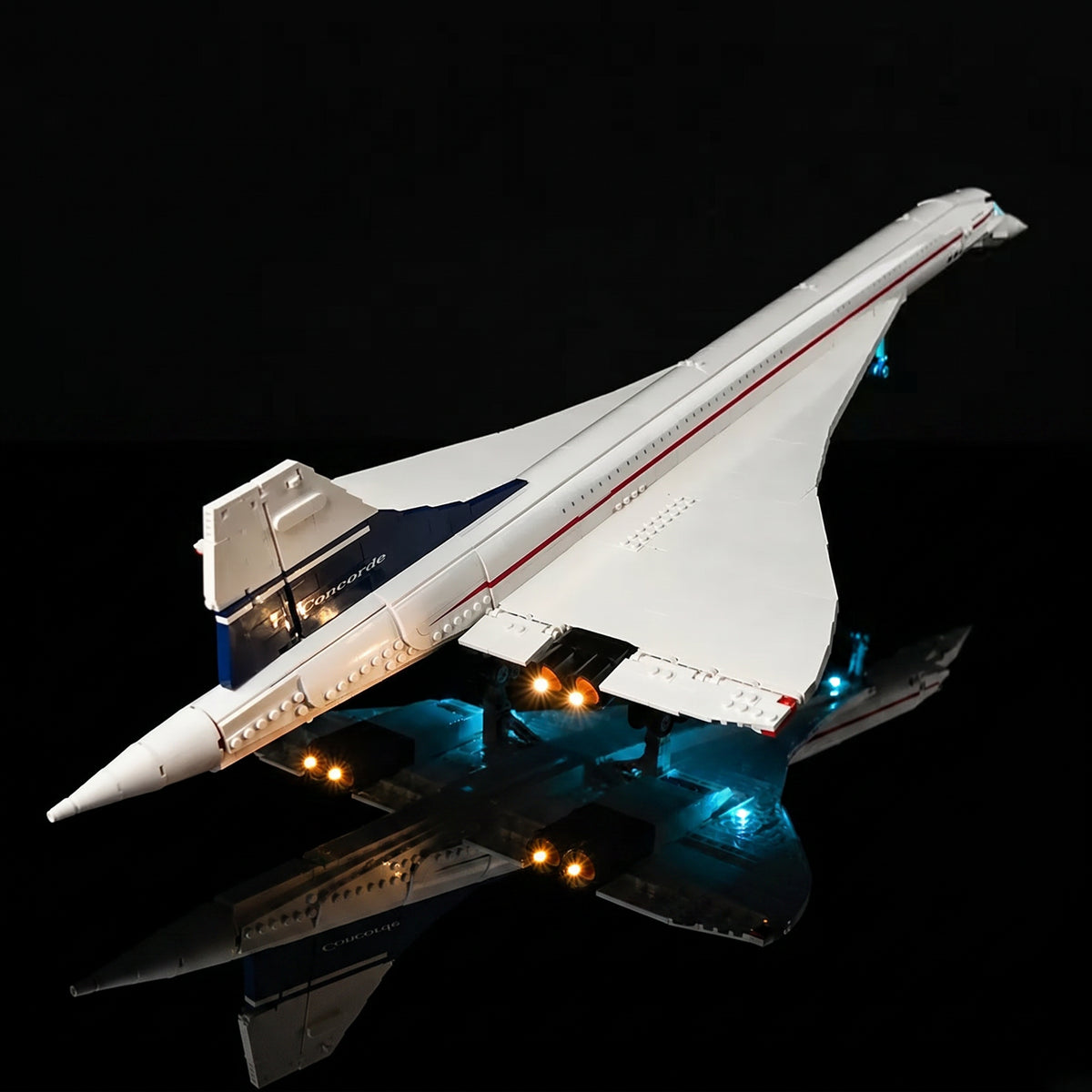 LED light kit for LEGO® Concorde #10318 | Bright My Bricks