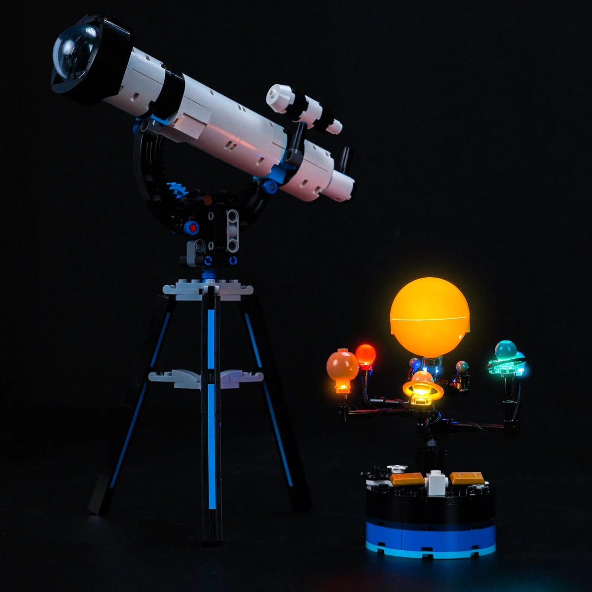 LED light kit for LEGO® Creator 3-in-1 Space Exploration Telescope #31378 | Bright My Bricks