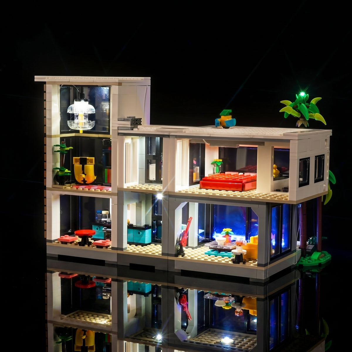 Light Kit for LEGO Creator 3in1 Modern House #31153 - Bright My Bricks