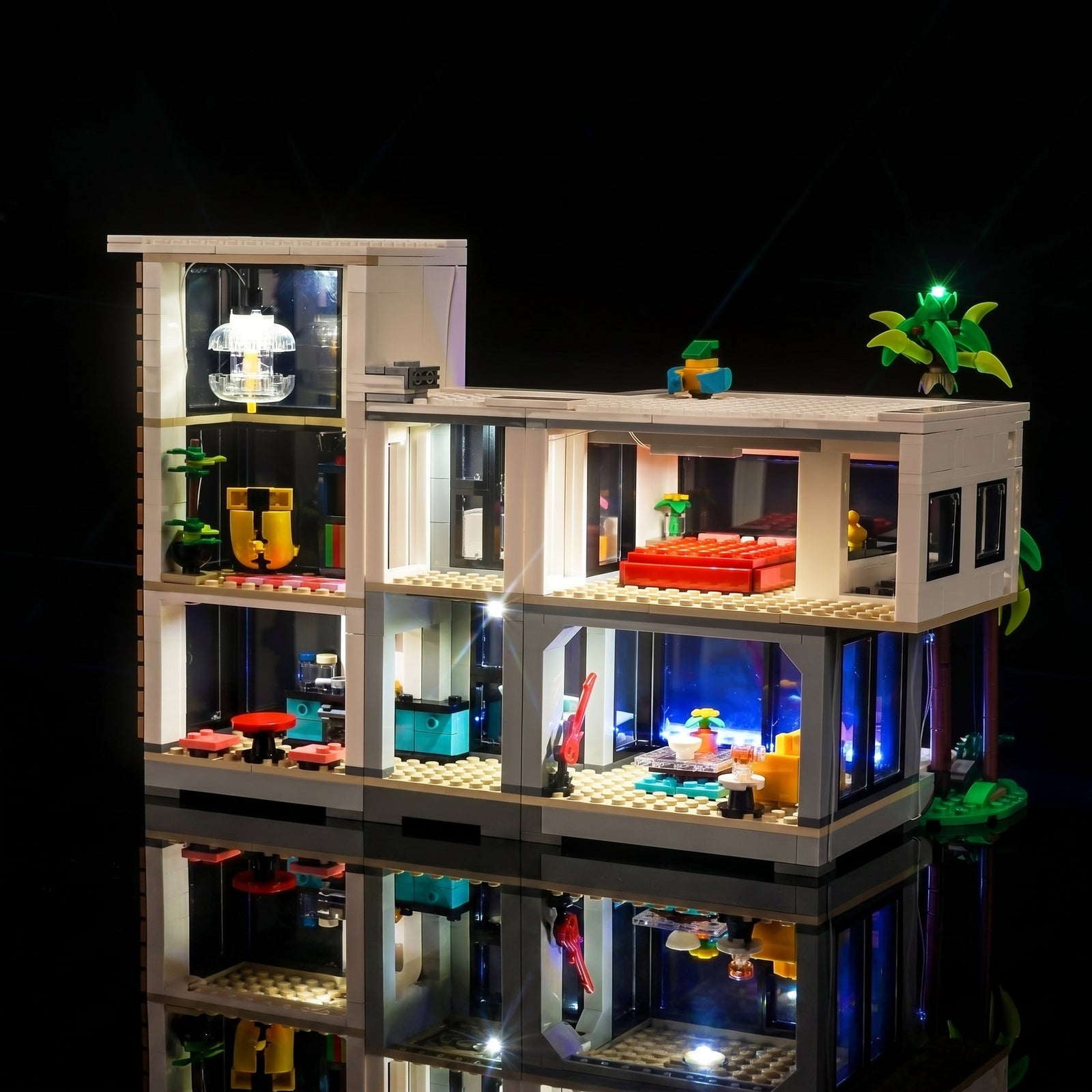 Light Kit for LEGO® Creator 3in1 Modern House #31153
