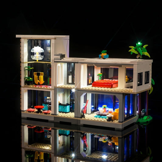 Light Kit for LEGO Creator 3in1 Modern House #31153 - Bright My Bricks
