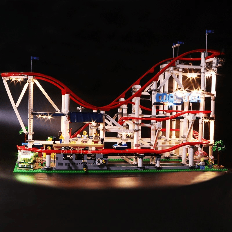 Light Kit for LEGO Creator Expert Roller Coaster #10261 - Bright My Bricks