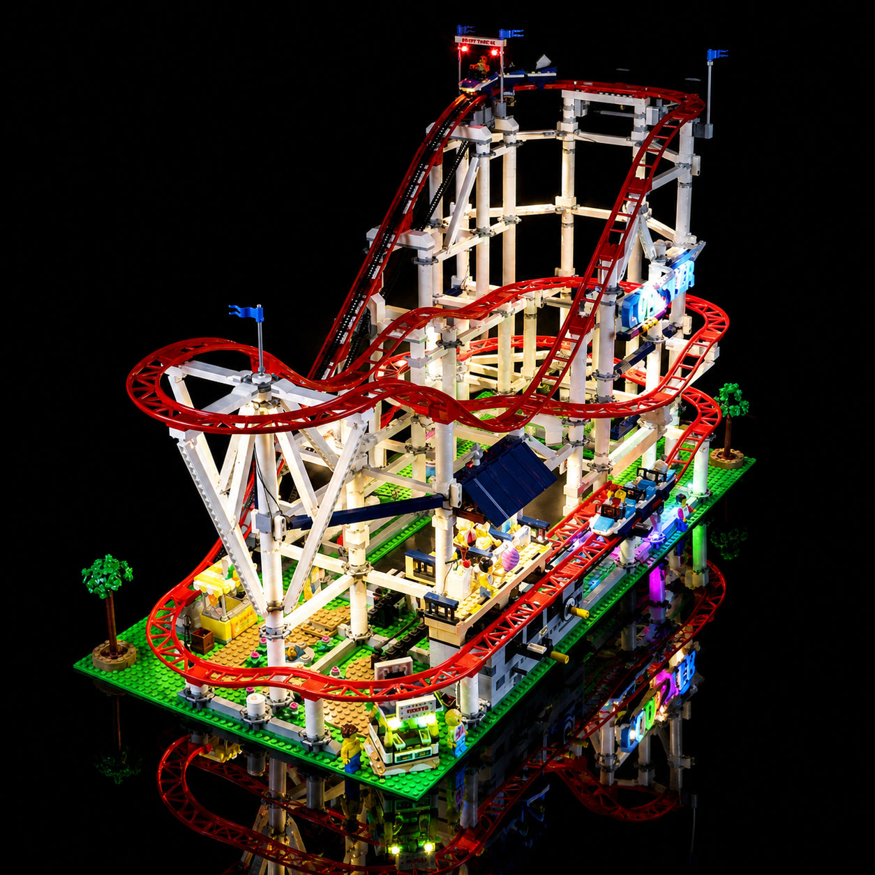 LED-Beleuchtungsset für LEGO® Achterbahn #10261