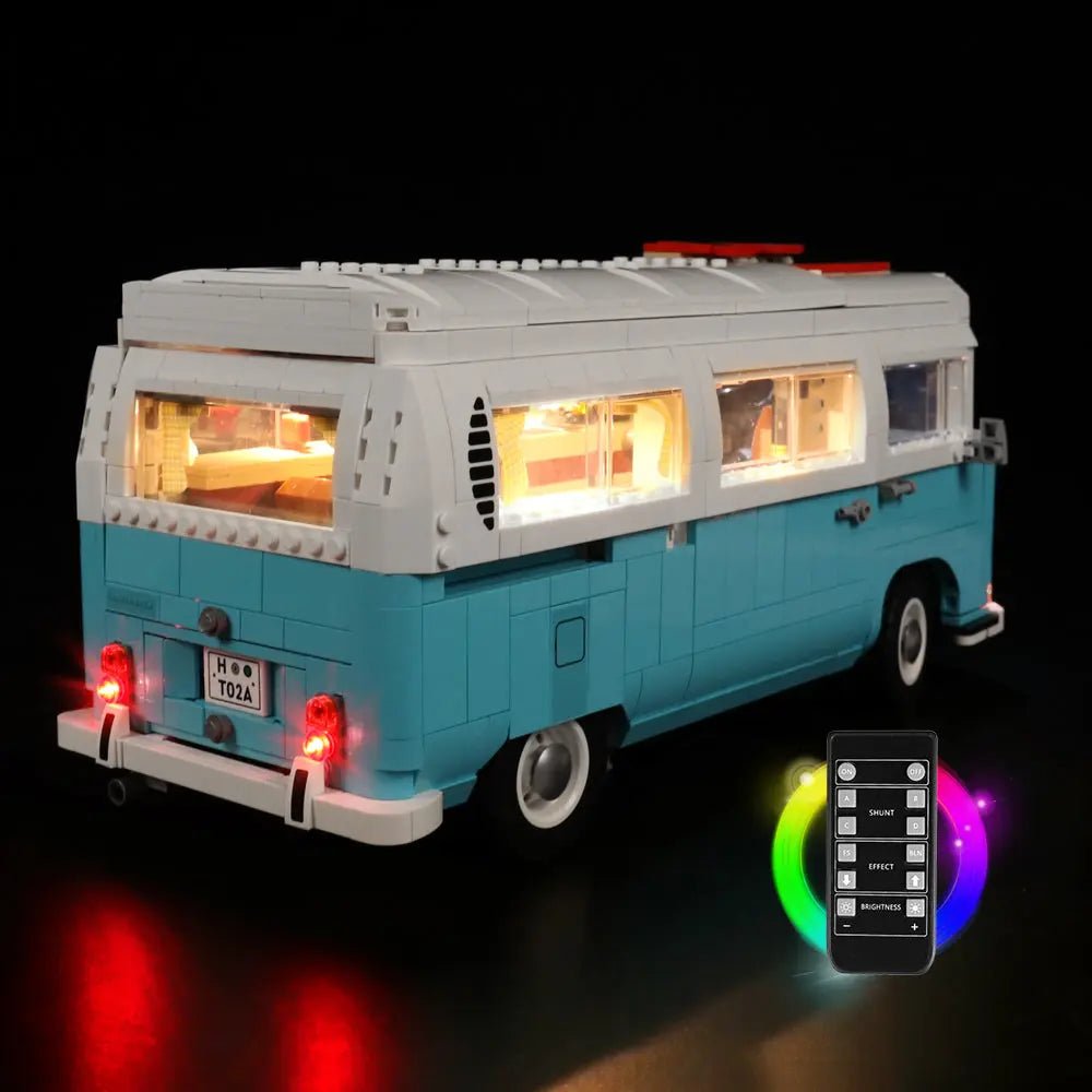Light Kit for LEGO Creator Expert Volkswagen T2 Camper Van #10279 - Bright My Bricks