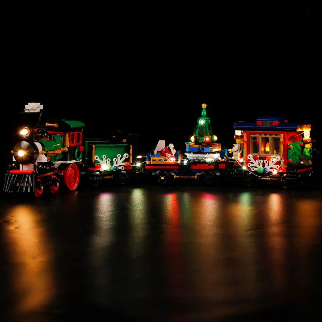 Light Kit for LEGO Creator Expert Winter Holiday Train #10254 - Bright My Bricks
