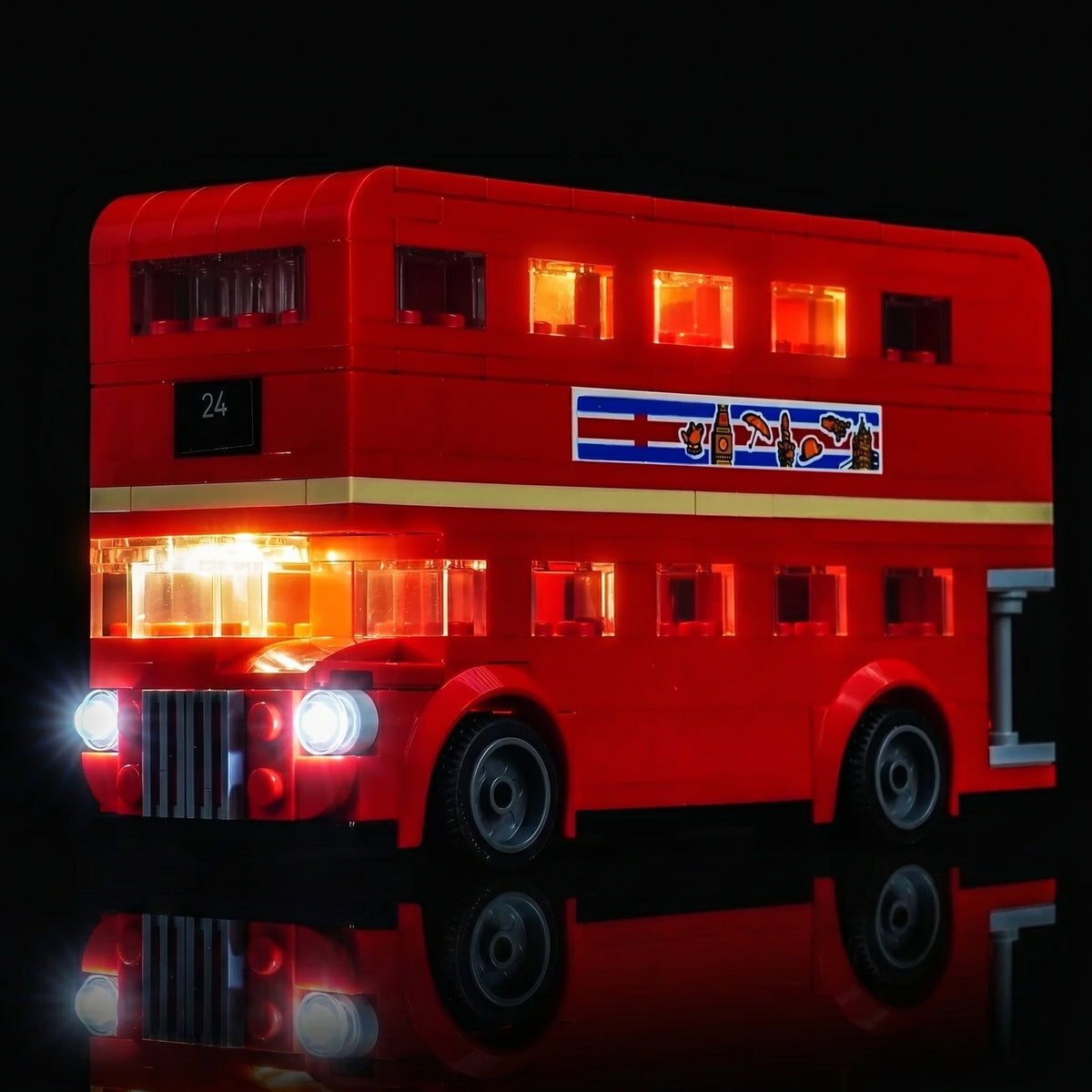 LED light kit for LEGO® Creator London Bus #40953 | Bright My Bricks