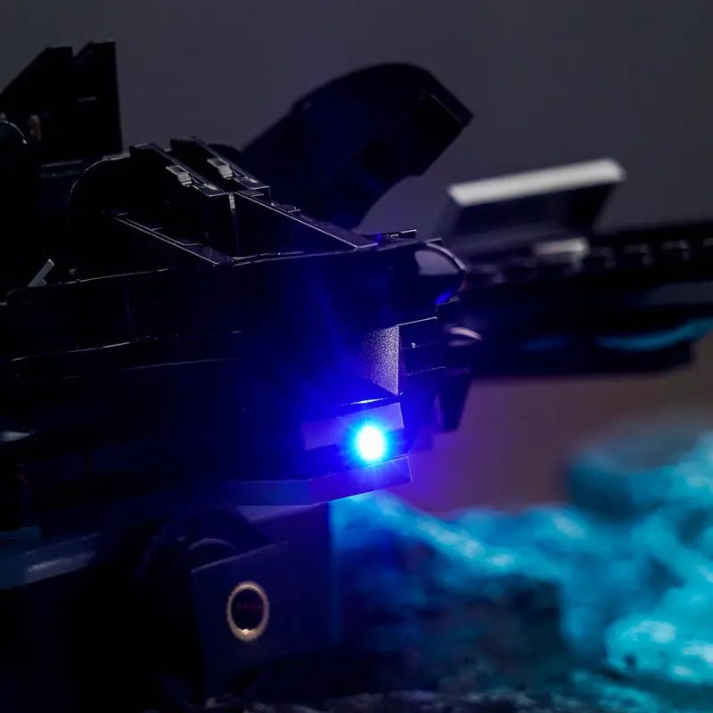 display lighting in a dark room: Bright My Bricks light kit for LEGO® DC Batwing: Batman vs. The Joker #76265
