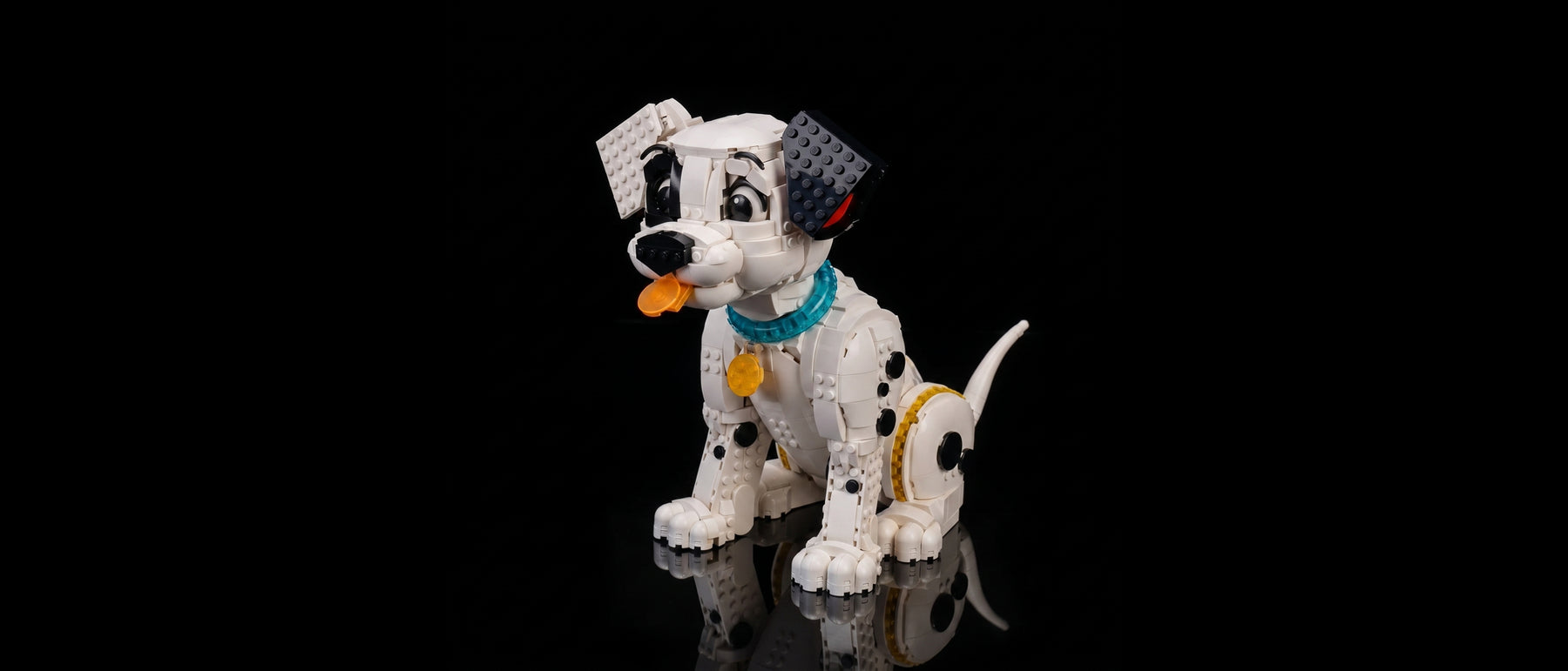 Kit LED pour LEGO® Le Chiot des 101 Dalmatiens #43269 — standard build, without the LED light kit