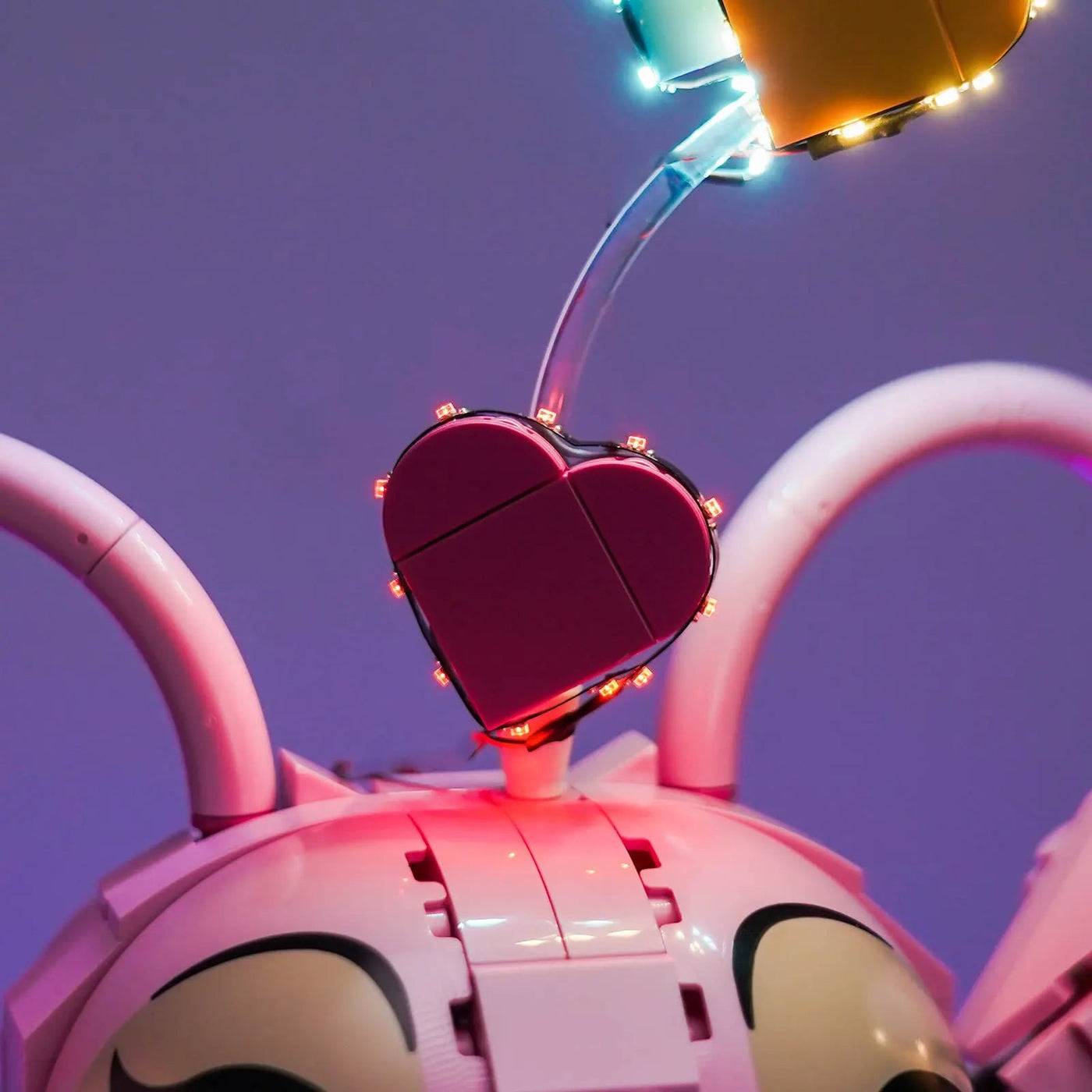 Bright My Bricks LED lights for LEGO® Disney Angel #43257 — close-up of the LED lighting detail