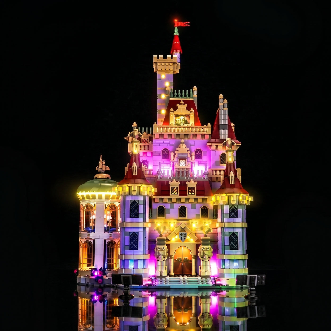 LED light kit for LEGO® Disney Beauty and the Beast Castle #43263 | Bright My Bricks