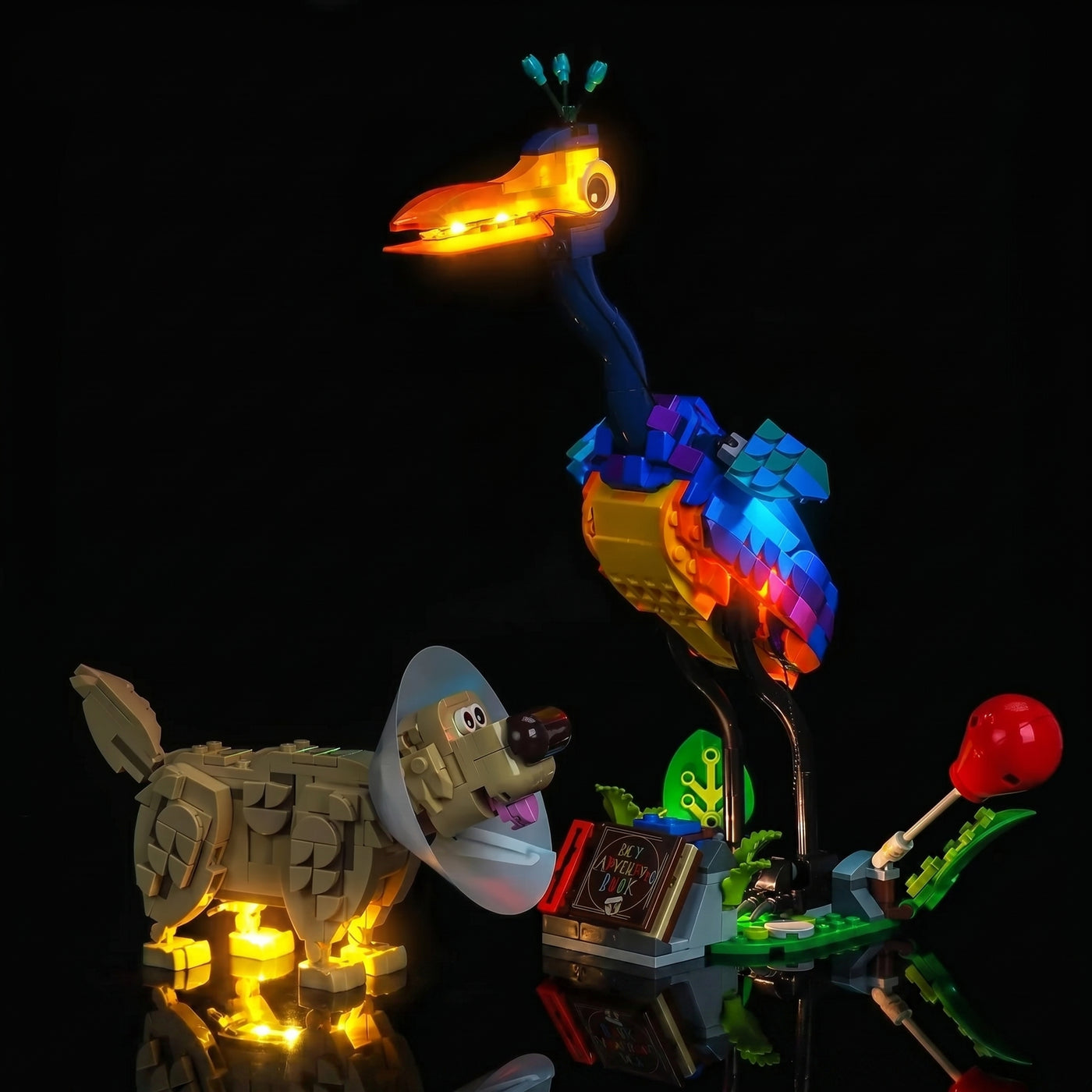 LED light kit for LEGO® Disney Kevin & Dug #43290 | Bright My Bricks