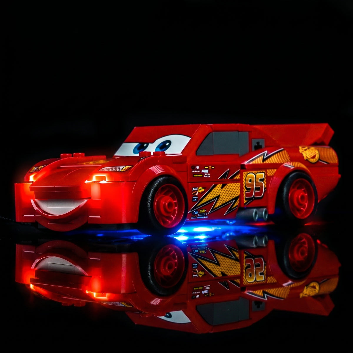 LED light kit for LEGO® Disney Lightning McQueen #77255 | Bright My Bricks