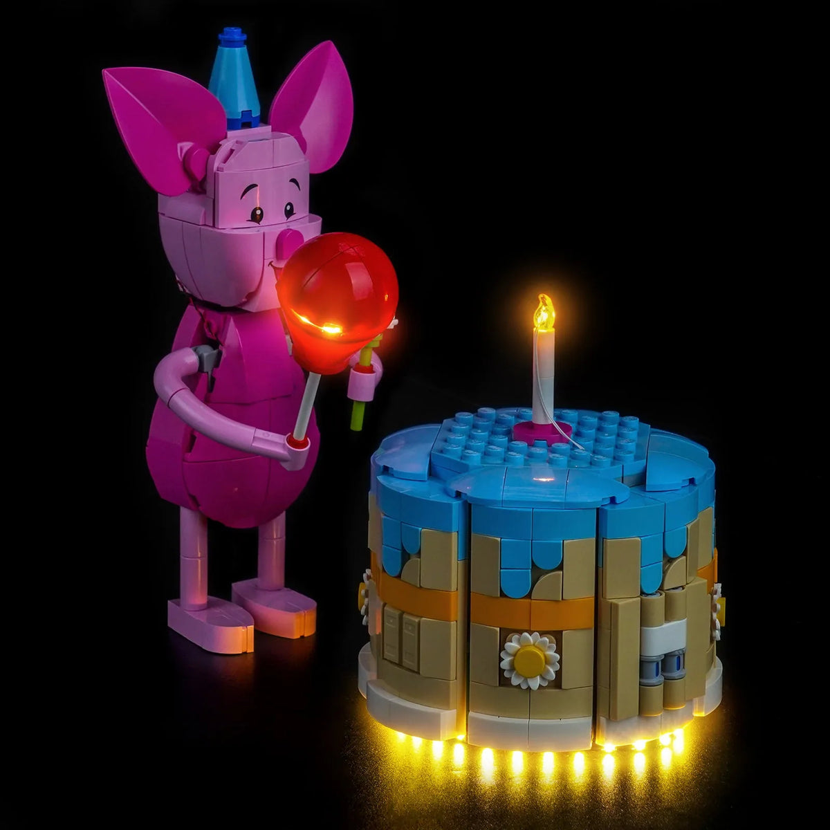 LED light kit for LEGO® Disney Piglet's Birthday Fun #43305 | Bright My Bricks