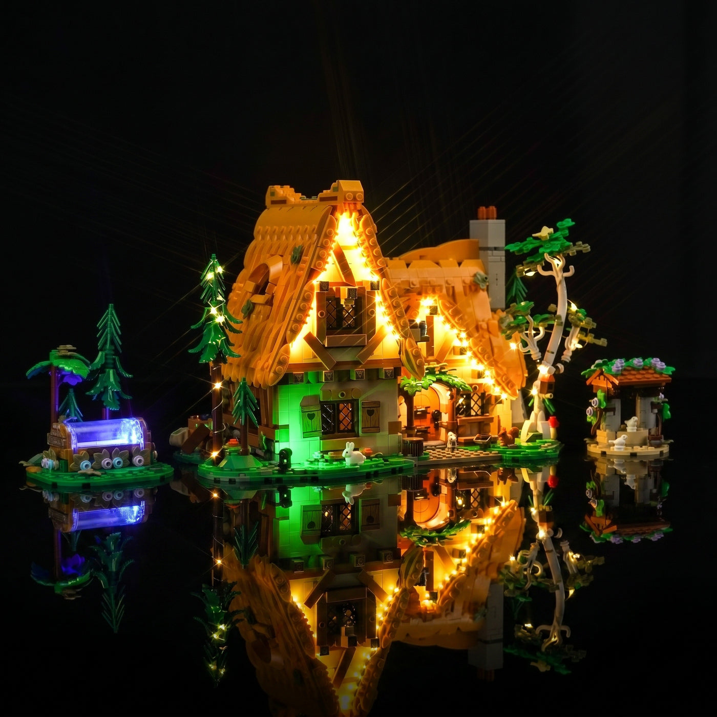 LED light kit for LEGO® Disney Snow White Cottage #43242 | Bright My Bricks