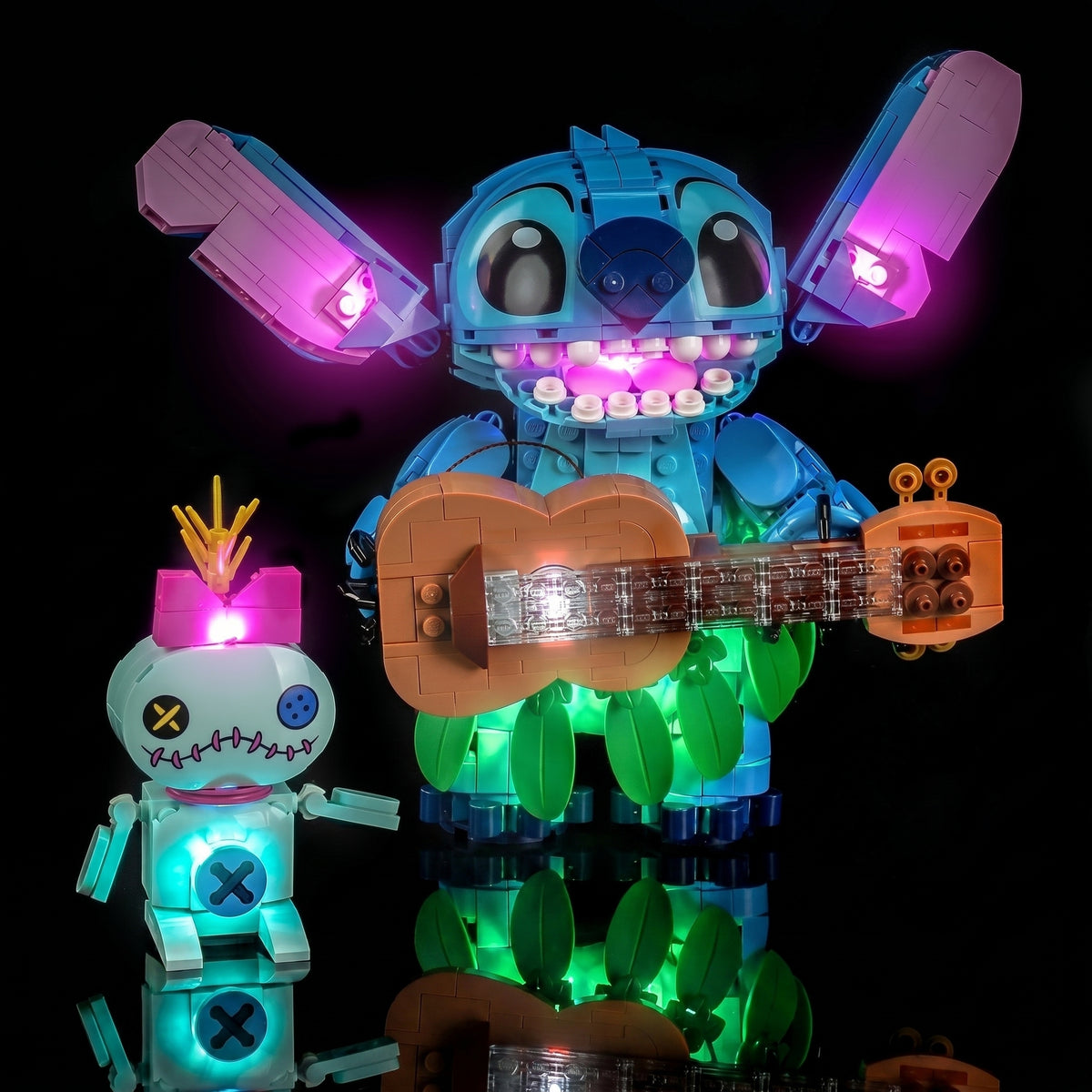 LED light kit for LEGO® Disney Stitch and Scrump #43296 | Bright My Bricks