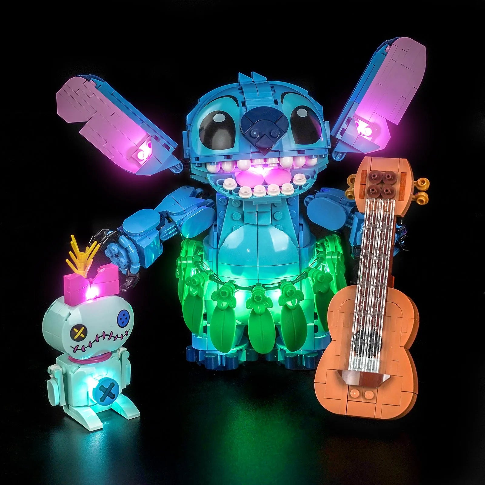 Light Kit for LEGO Disney Stitch and Scrump #43296 - Bright My Bricks