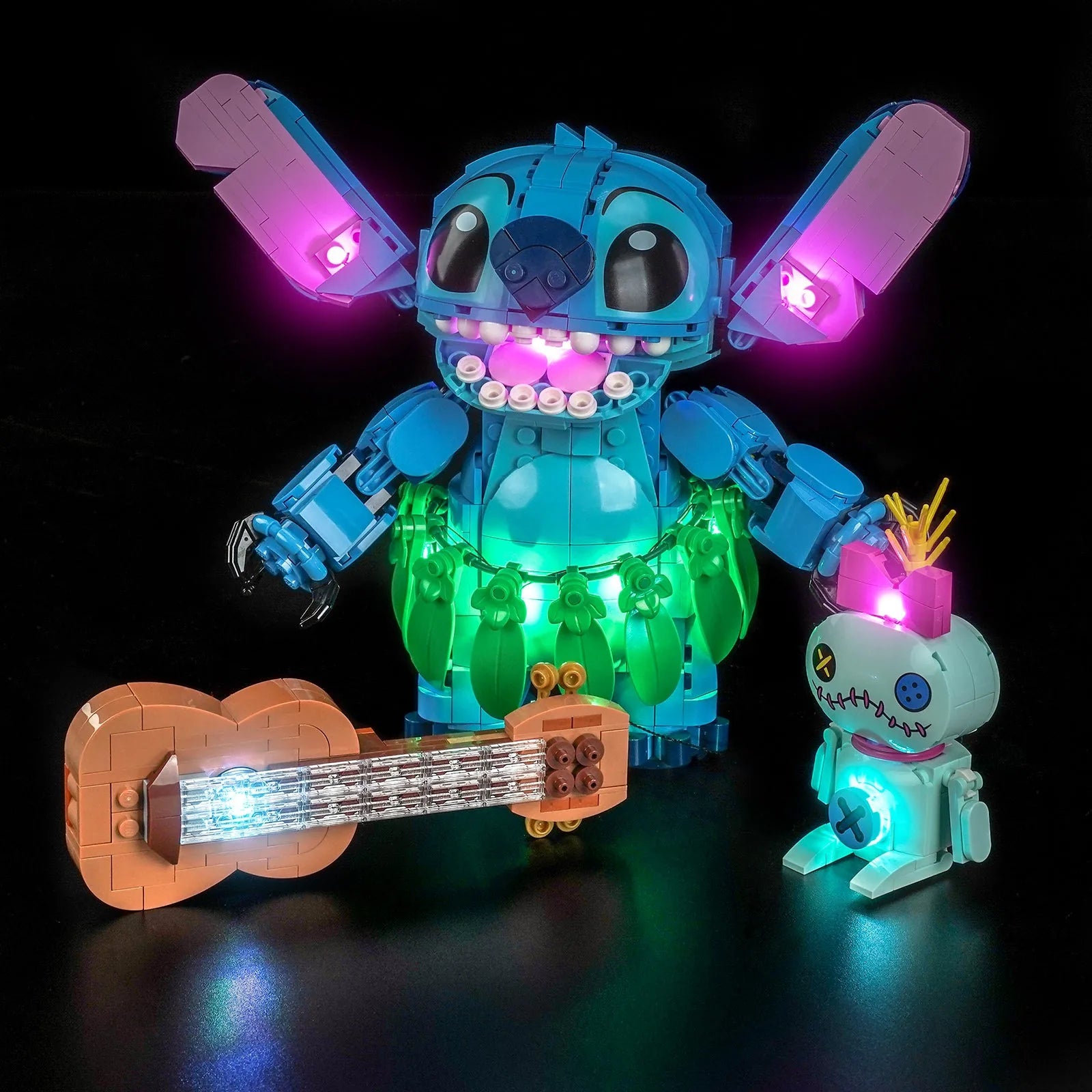 Light Kit for LEGO Disney Stitch and Scrump #43296 - Bright My Bricks