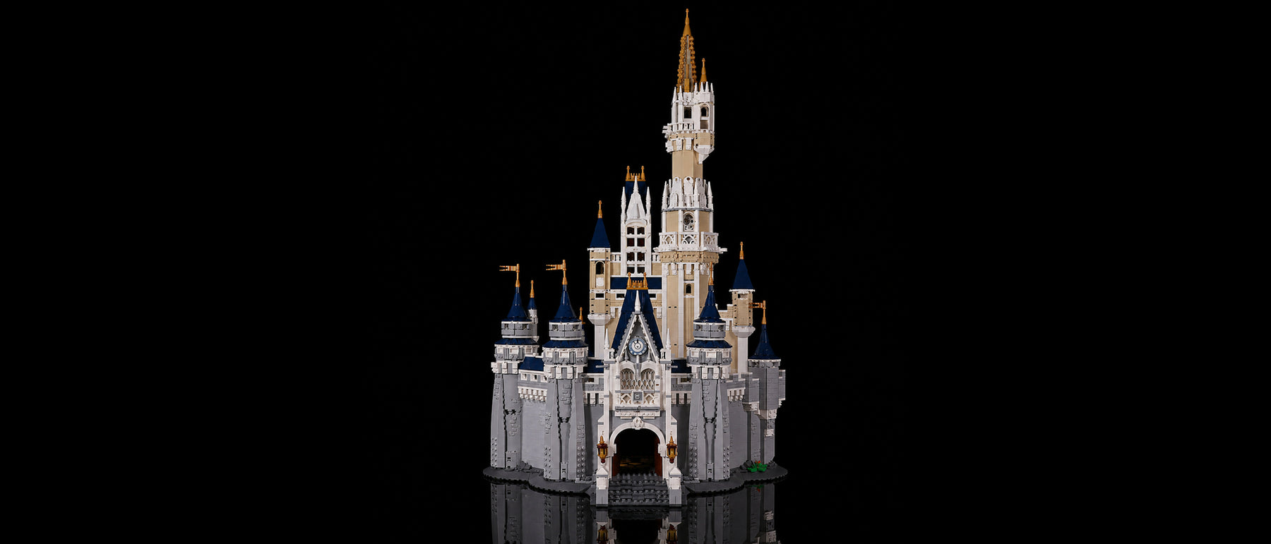LED-Beleuchtungsset für LEGO® Das Disney Schloss #71040 — standard build, without the LED light kit