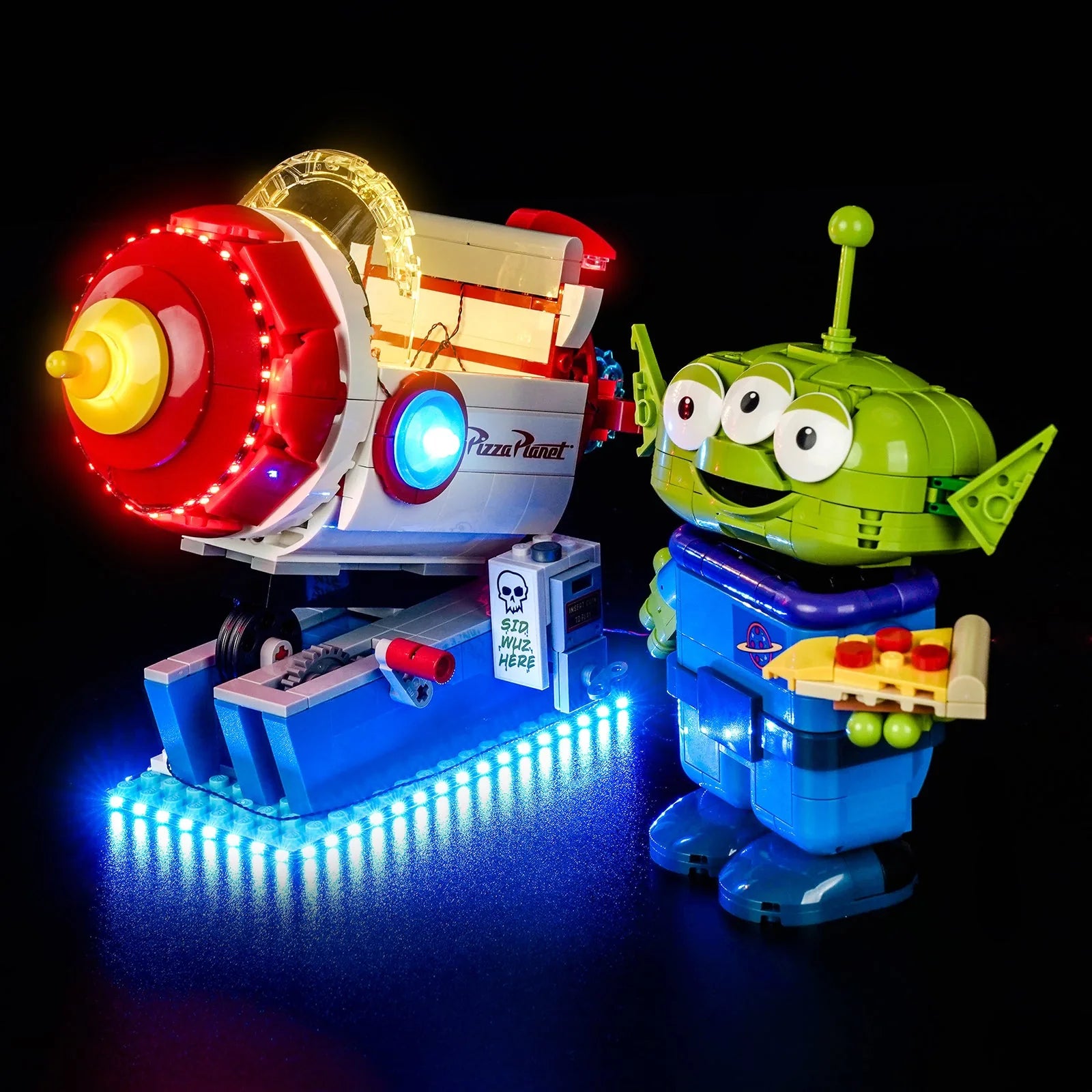 Light Kit for LEGO® Disney Toy Story Alien with Pizza Planet Rocket Ride #43307