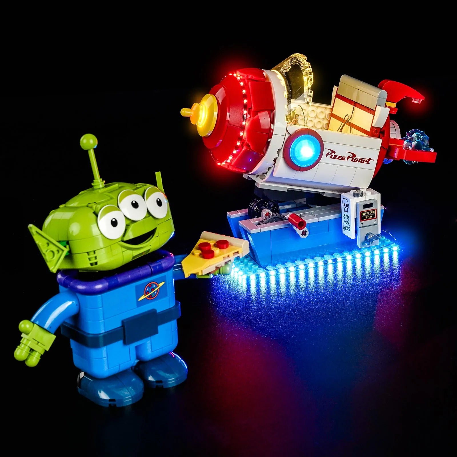 Light Kit for LEGO® Disney Toy Story Alien with Pizza Planet Rocket Ride #43307