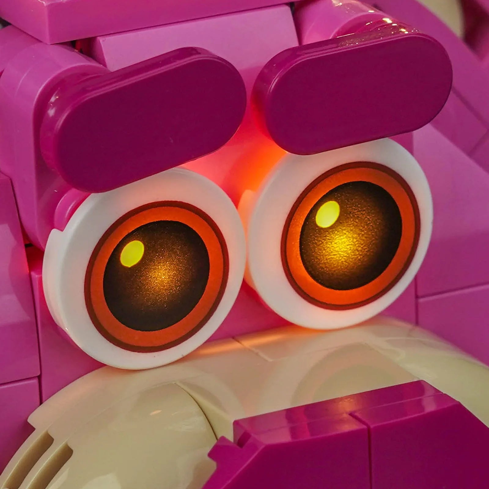 LED lights bring LEGO Disney Toy Story Lotso #43306 to life