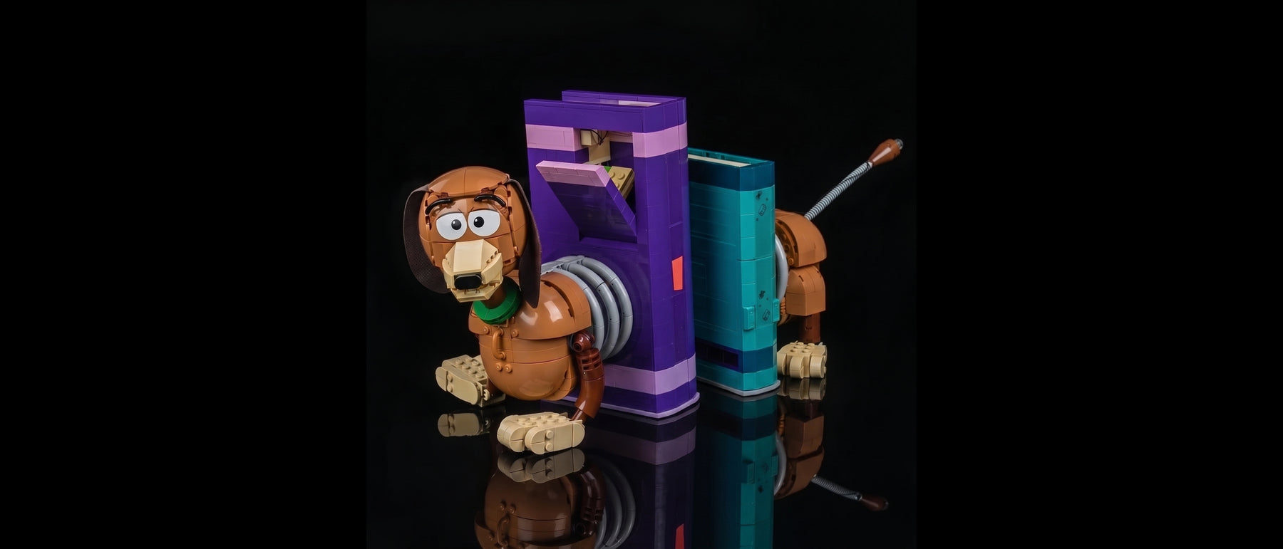 Light Kit for LEGO® Disney Toy Story Slinky Dog Bookends #43301 — standard build, without the LED light kit