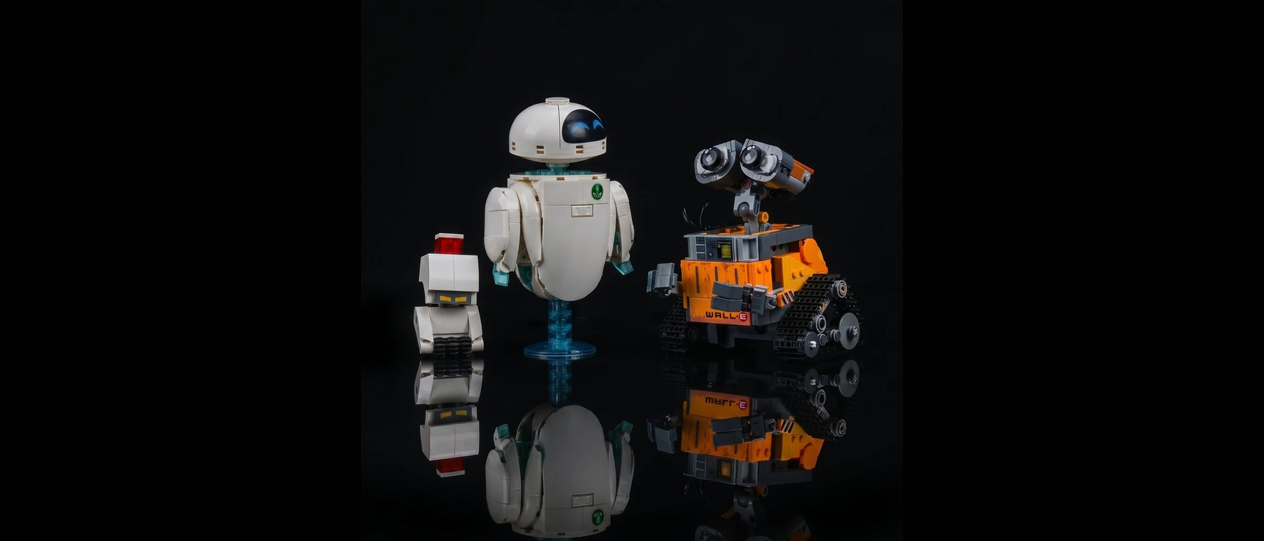 LED-Beleuchtungsset für LEGO® WALL-E und EVE #43279 — standard build, without the LED light kit