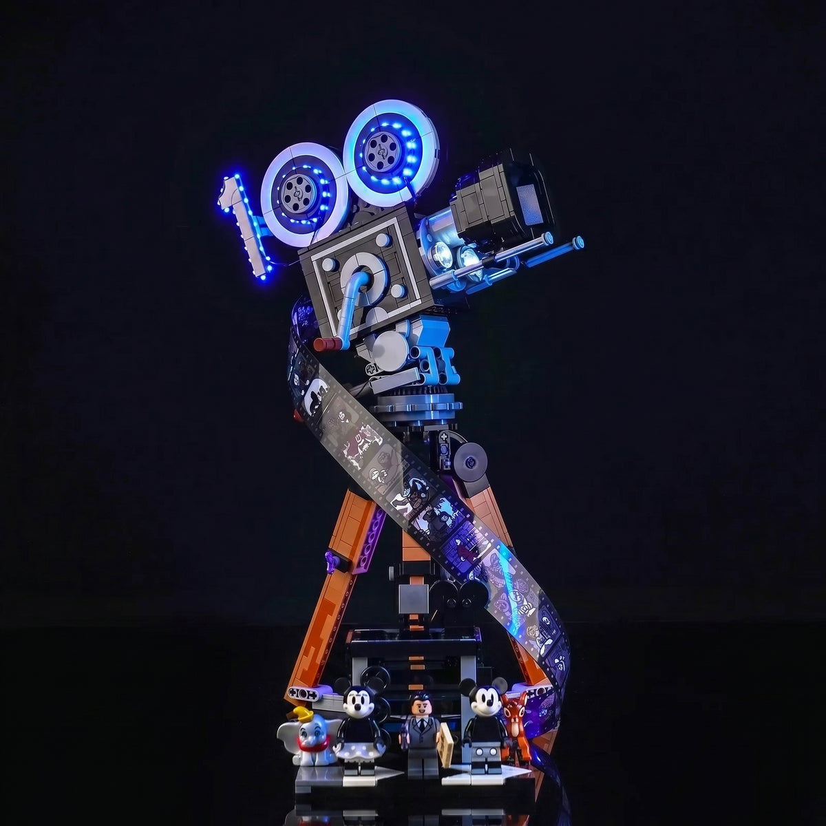 LED light kit for LEGO® Disney Walt Disney Tribute Camera #43230 | Bright My Bricks