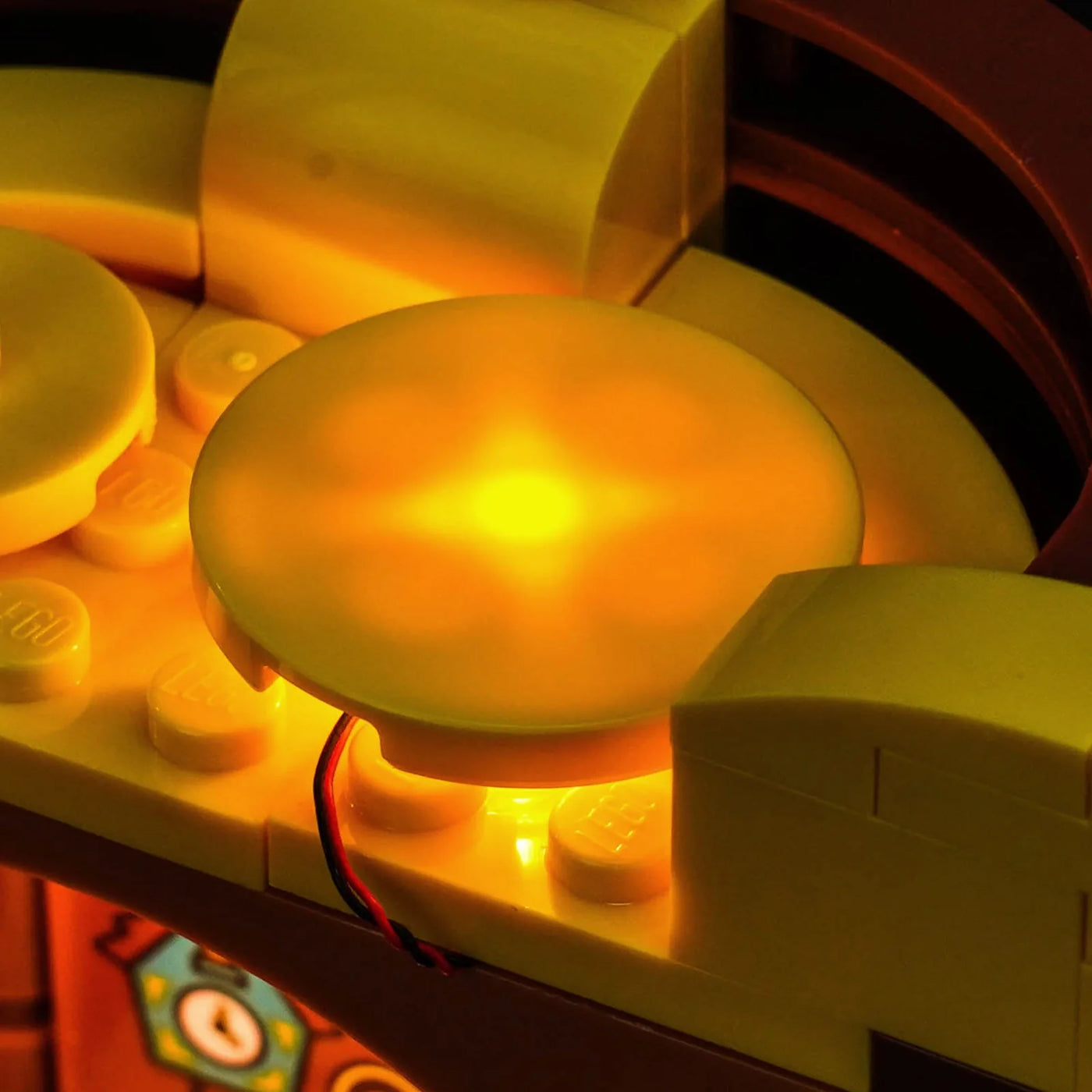 Bright My Bricks light kit for LEGO® Disney Winnie the Pooh #43300 — night-mode display glow