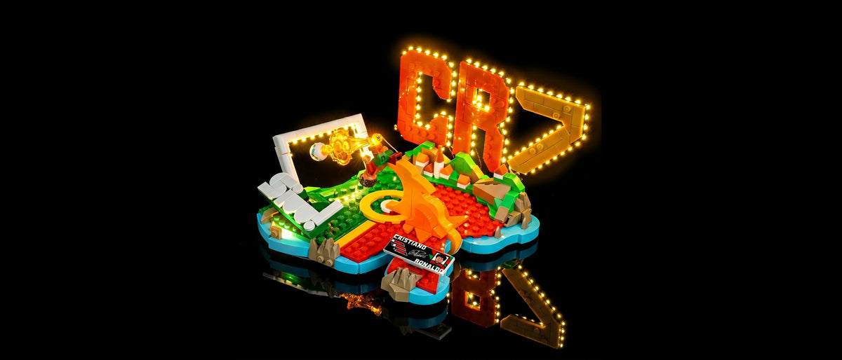 Kit LED pour LEGO® Cristiano Ronaldo – Best of #43012 — lit with the LED light kit