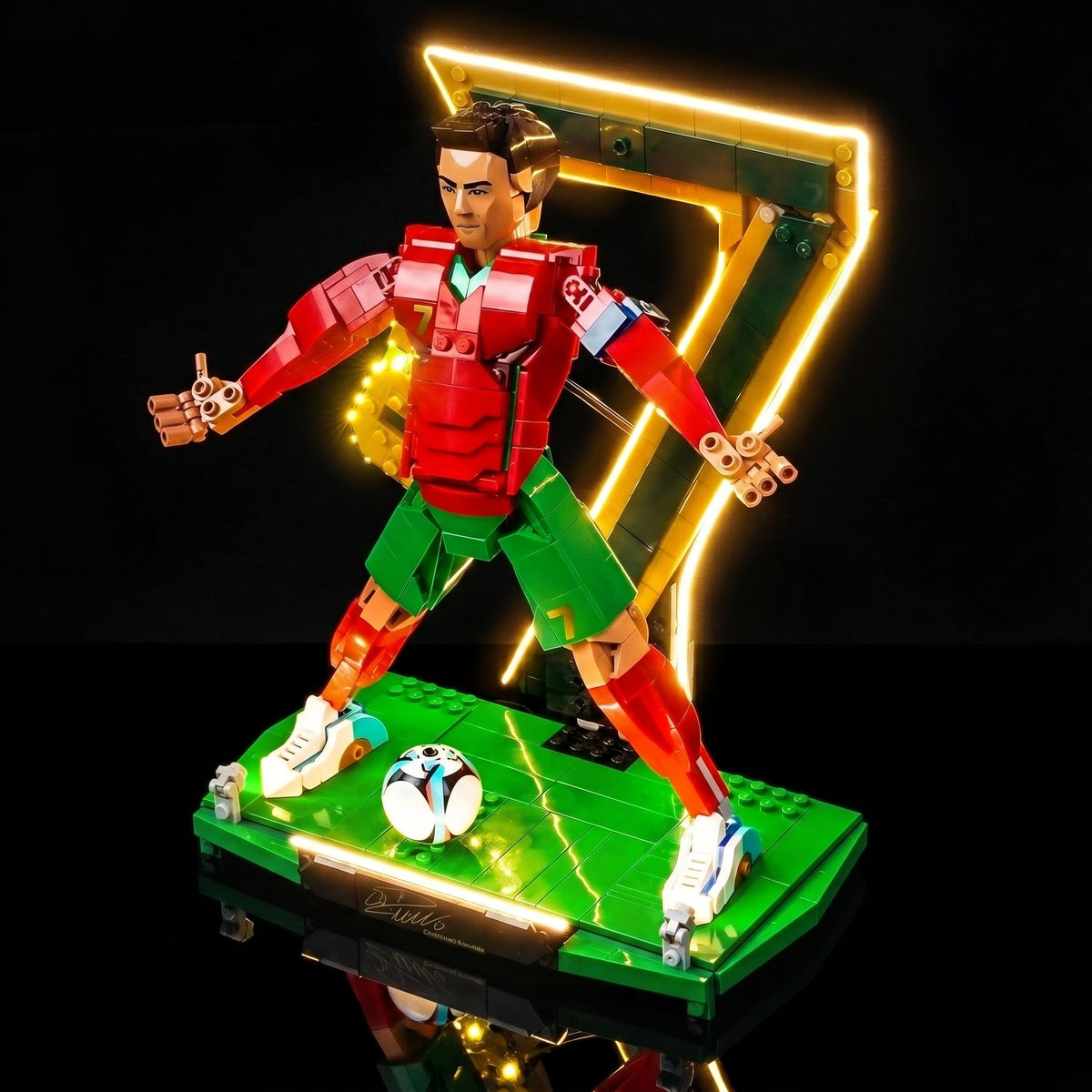 LED light kit for LEGO® Editions Cristiano Ronaldo #43016 | Bright My Bricks