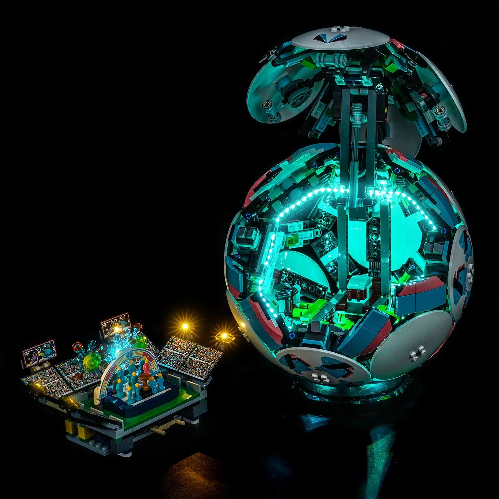 Light Kit LEGO Editions Soccer Ball #43019 display view