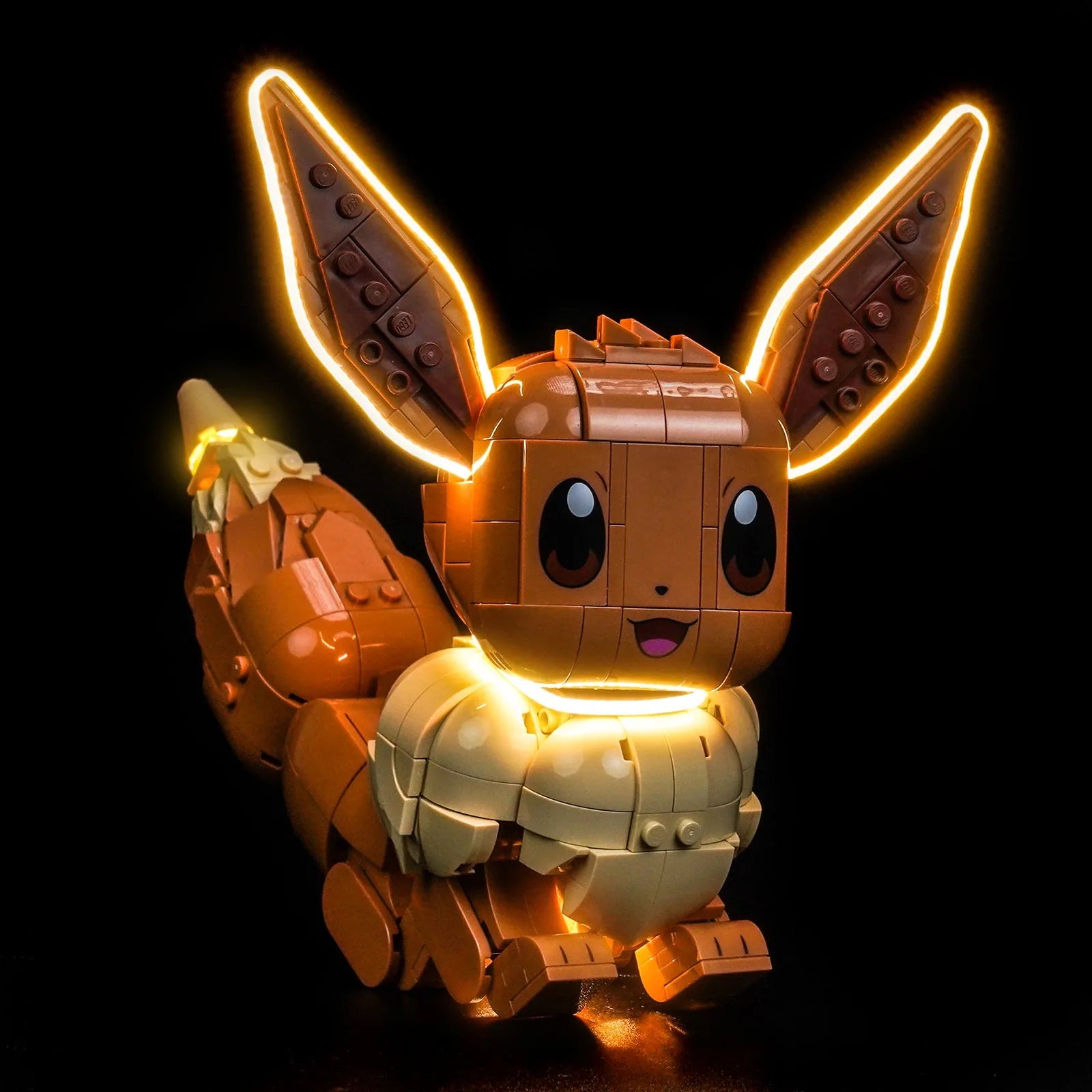 LEGO Eevee #72151 LED lighting detail