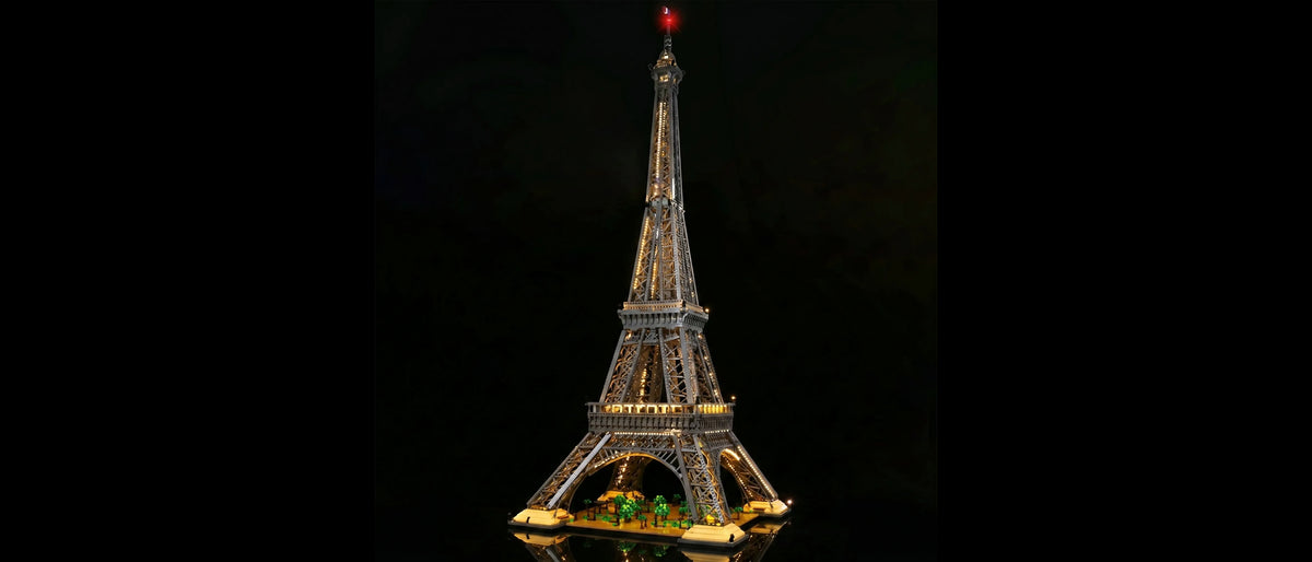 Die erste Plattform — LED-Beleuchtungsset für LEGO® Eiffelturm #10307