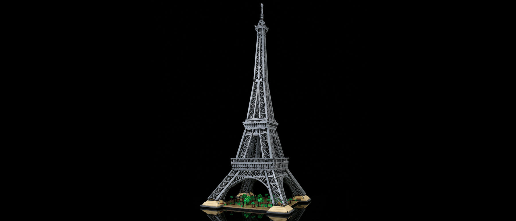LED-Beleuchtungsset für LEGO® Eiffelturm #10307 — standard build, without the LED light kit