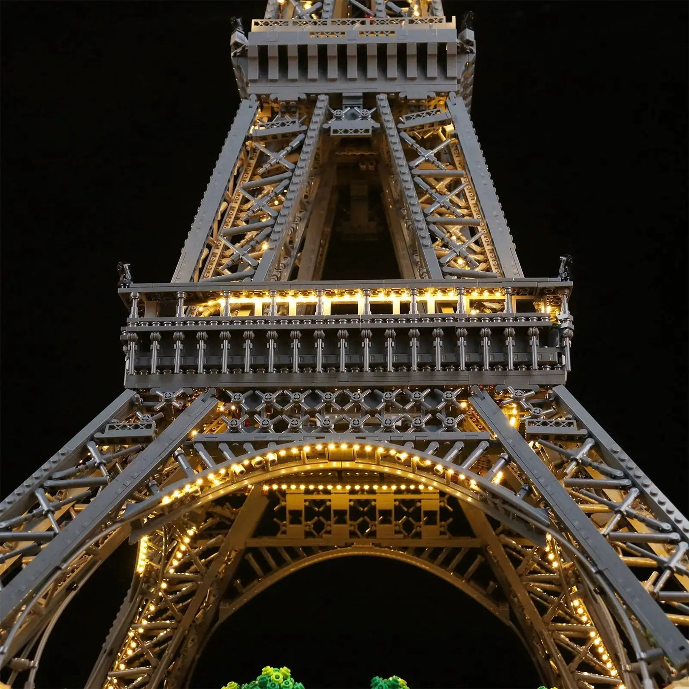 display lighting in a dark room: Bright My Bricks display light kit for LEGO® Eiffel Tower Standard Version #10307